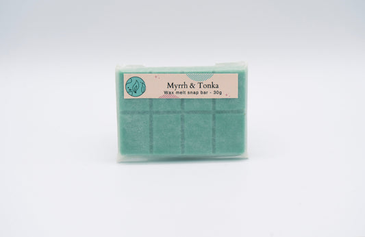Myrrh & Tonka Wax Melt Snap Bar