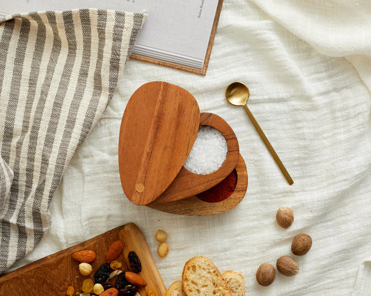 Maé Seasoning Pot Double Compartment