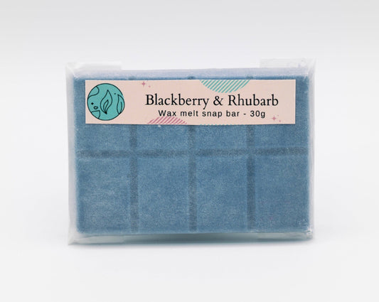 Blackberry & Rhubarb Wax Melt Snap Bar
