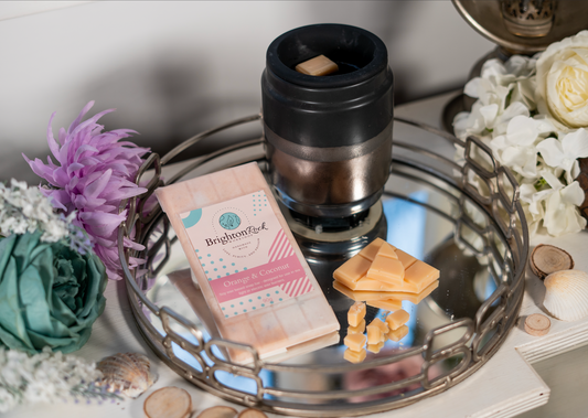 Orange & Coconut Wax Melt Snap Bar