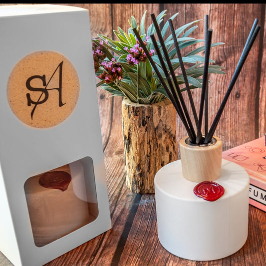 Black Orchid - glass reed diffuser - 200ml